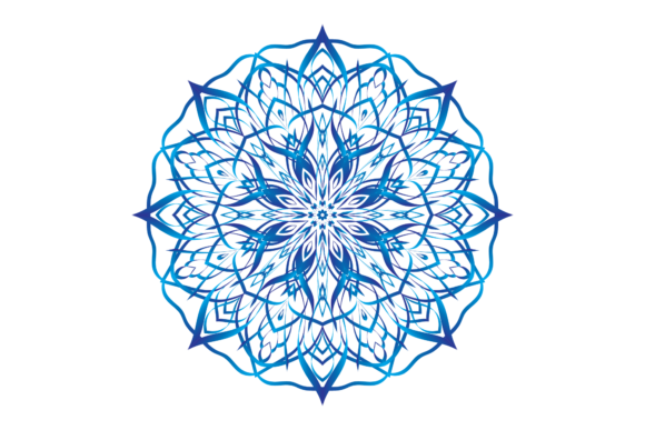 Blue Mandala for Wedding Card: Elevating Your Designs