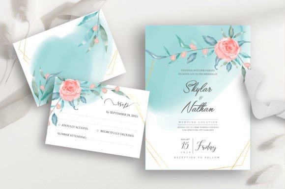Designing Your Dream Stationery: The Greenery Watercolor Wedding Invitation