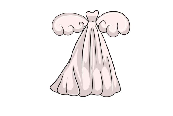 Fantasy Wedding Gown Wings Stickers: Adding Ethereal Magic to Your Designs