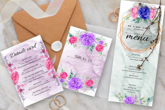Floral Wedding Invitation Graphic: Crafting Your Perfect Day