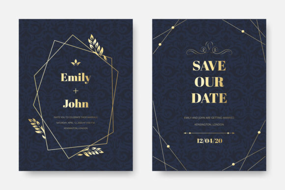 Modern Wedding Invitation: A Designer's Guide to Elegant Vector Assets