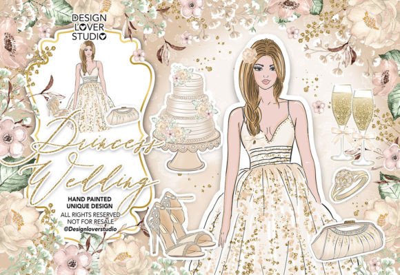 Princess Wedding Design: A Creative Suite for Elegant Branding