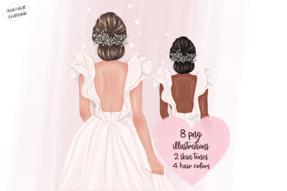 Stunning Bride Clipart: Wedding PNG Designs for Every Project