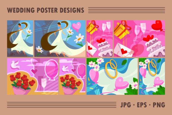 Stunning Wedding Poster Designs for Every Celebration