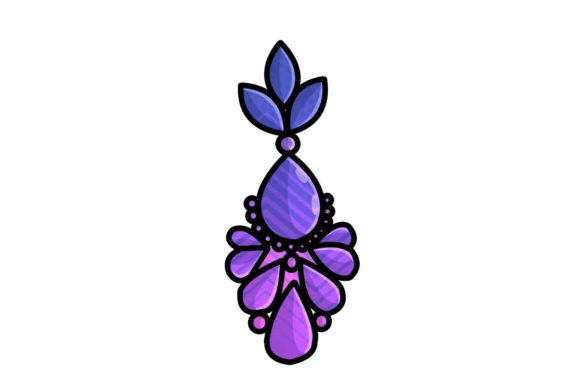Styling Wedding Fantasy Earrings Stickers for Modern Design
