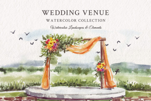 Transform Your Brand with a Watercolor Wedding Venue Aesthetic