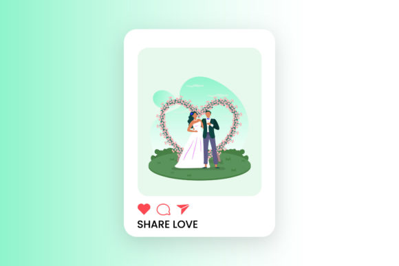 Valentine Romance Wedding Feed: Design Assets for Your Brand