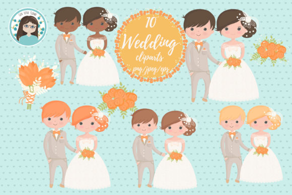 Wedding Character Clipart: Essential Designs for Modern Projects
