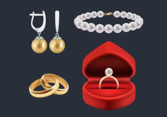 Wedding Rings & Gold Trappings: A Luxurious Design Asset