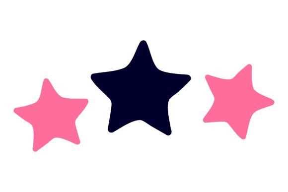 Wedding Stars Flat Icon: Funny Photo Stickers for Groom and Bride
